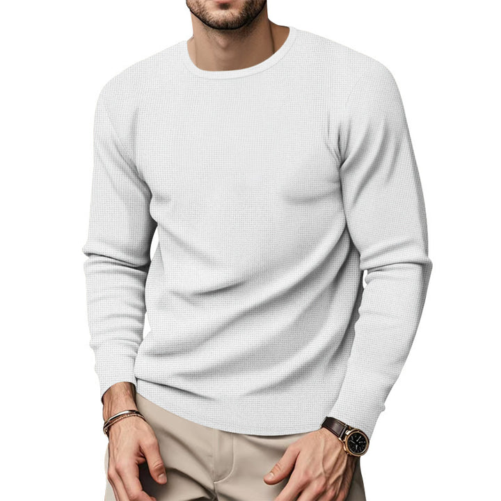 Men's long-sleeved structured shirt Lisslune