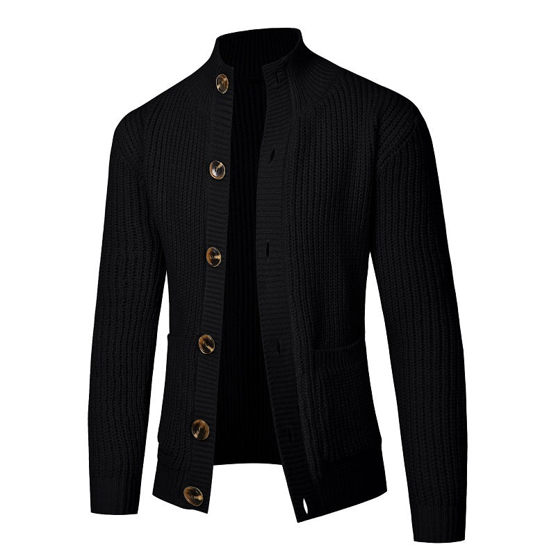 Men's comfortable cardigan with button closure Lisslune