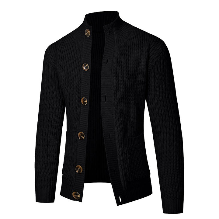 Men's comfortable cardigan with button closure Lisslune