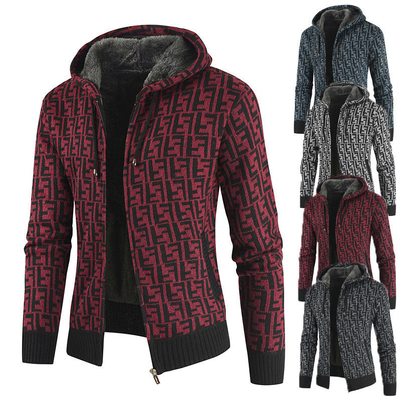Men's Warm Padded Hooded Jacket Lisslune