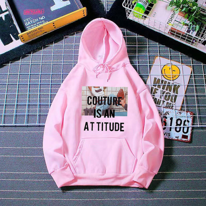 Women's hoodie with modern statement design Lisslune