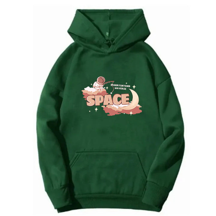 Women’s hoodie with creative space design Lisslune