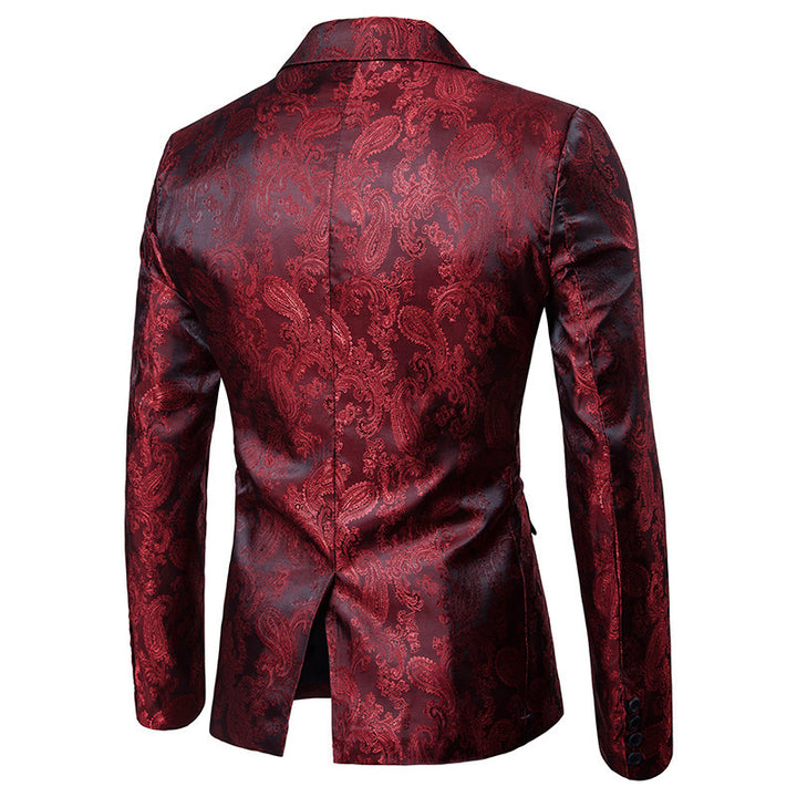 Men's elegant suit set with luxurious pattern Lisslune
