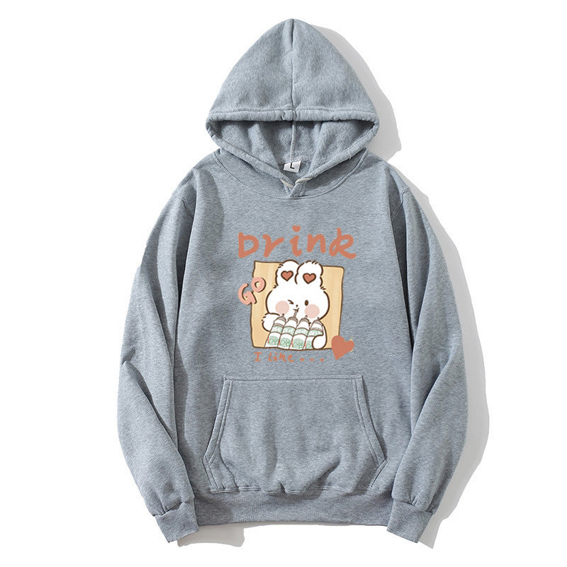 Women's hoodie with cute kitten motif Lisslune