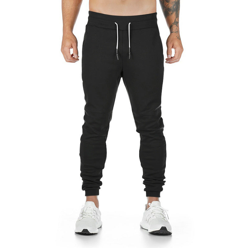 Men's sporty jogging pants with modern side pockets and elastic waistband Lisslune