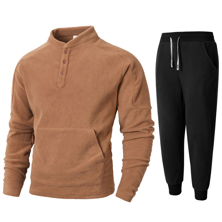 Men's Fleece Leisure Suit Lisslune