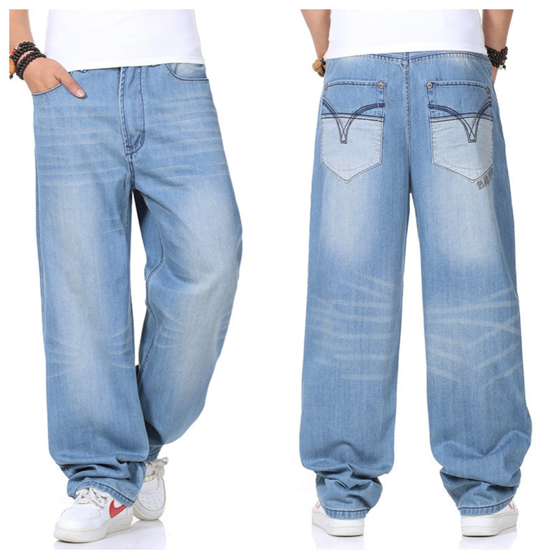 Men's loose fit jeans Lisslune