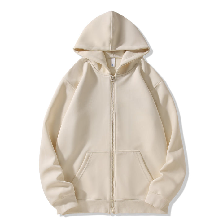 Ladies hoodie jacket with full zip and practical pockets Lisslune