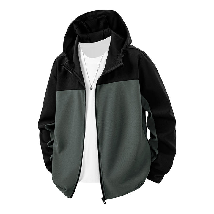 Men's leisure jacket with breathable fleece lining Lisslune