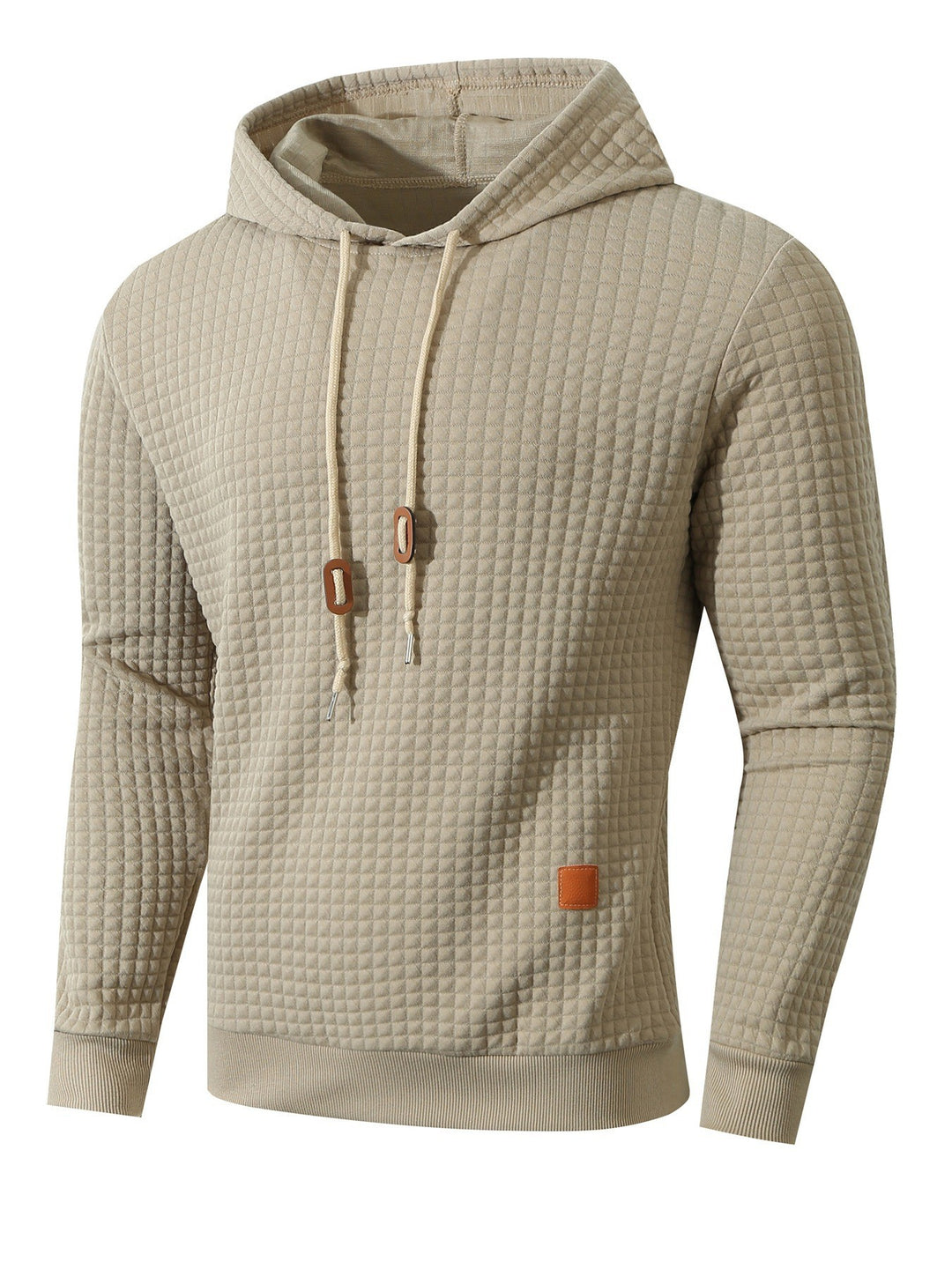 Men's hoodie with textured design Lisslune