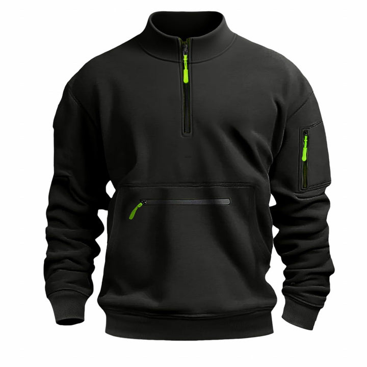 Men's functional sweatshirt with zipper Lisslune
