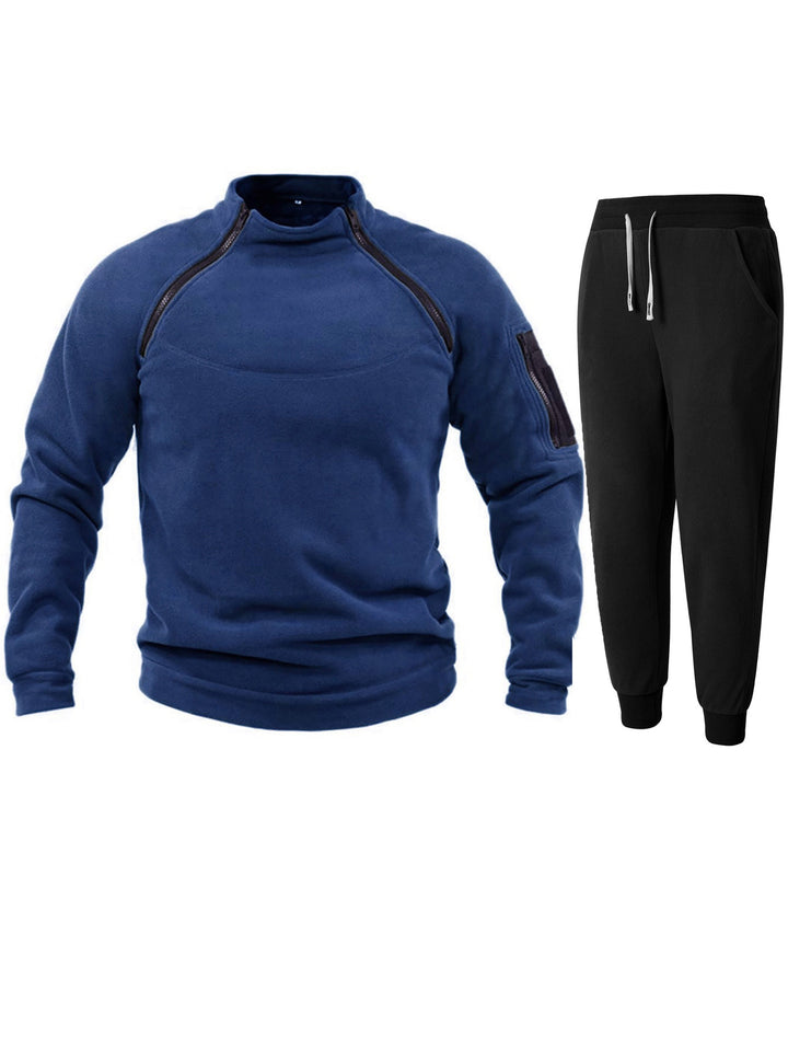 Men's Functional Sweater and Jogging Pants Set Lisslune