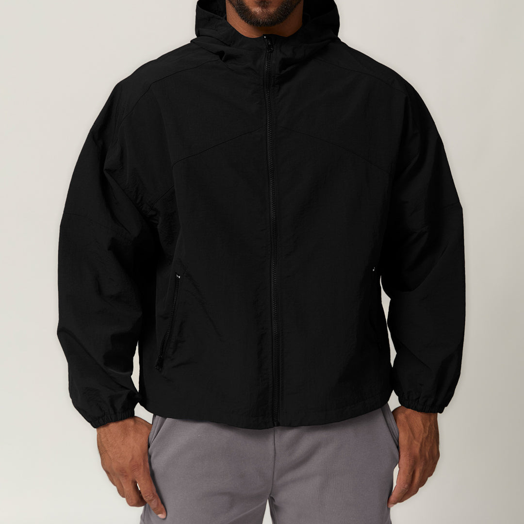 Men's Lightweight Windbreaker with Hood Lisslune