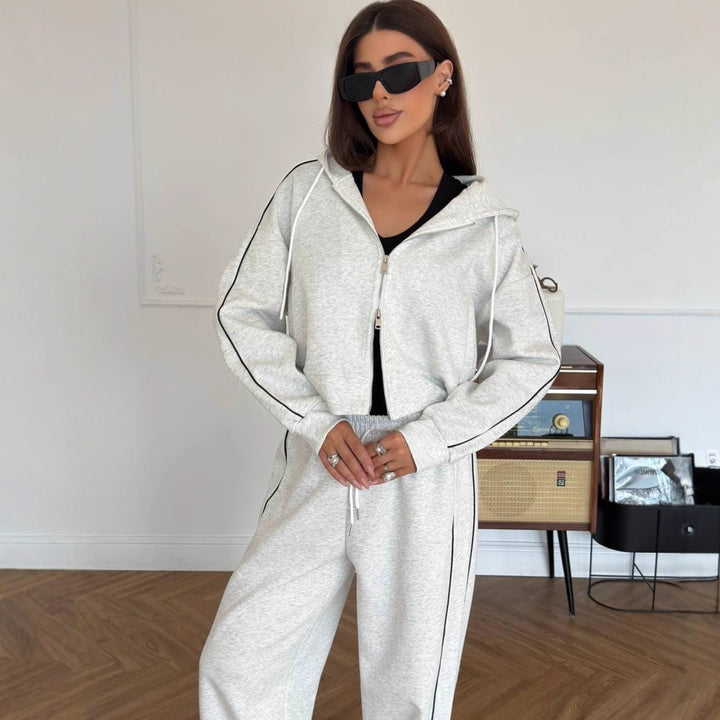 Women's sporty relax set made of high quality jersey Lisslune