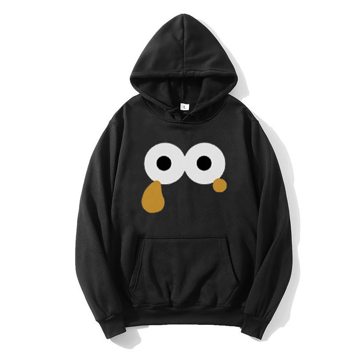 Women's hoodie with eye-catching cartoon print Lisslune