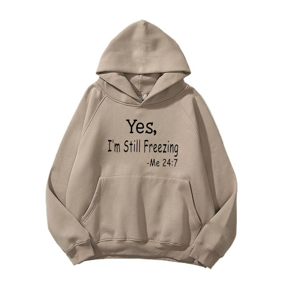 Women's hoodie with motivational quote and comfortable fit Lisslune