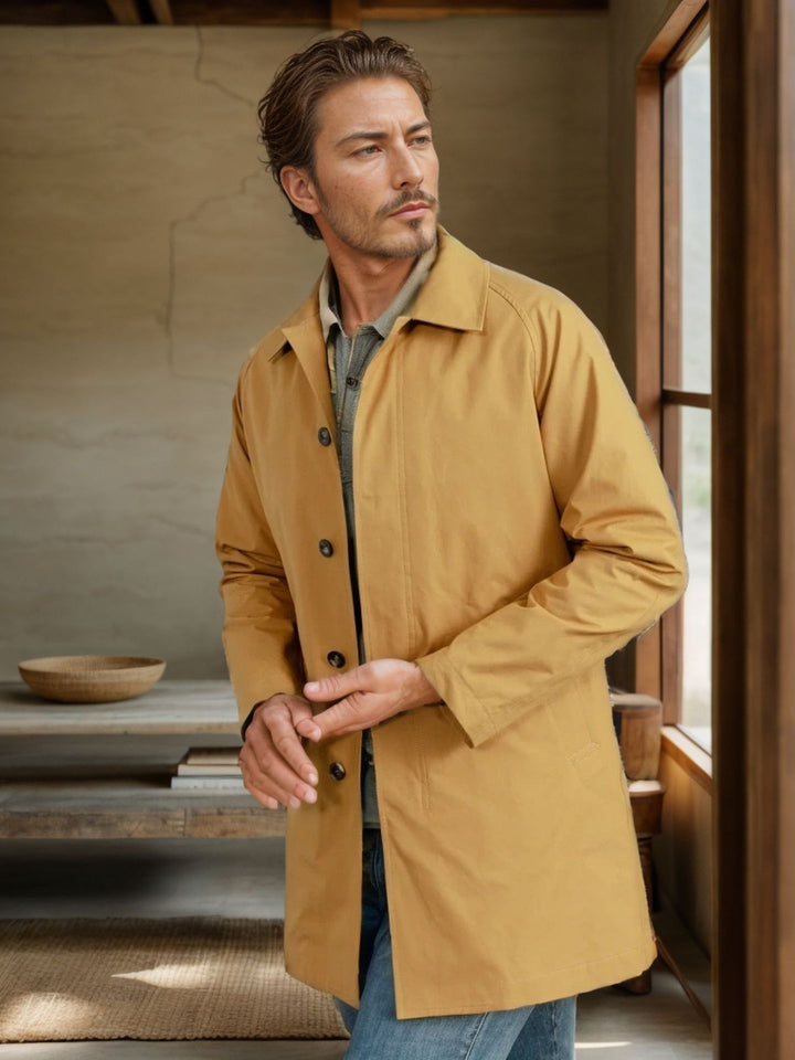 Men's loosely cut transitional coat Lisslune