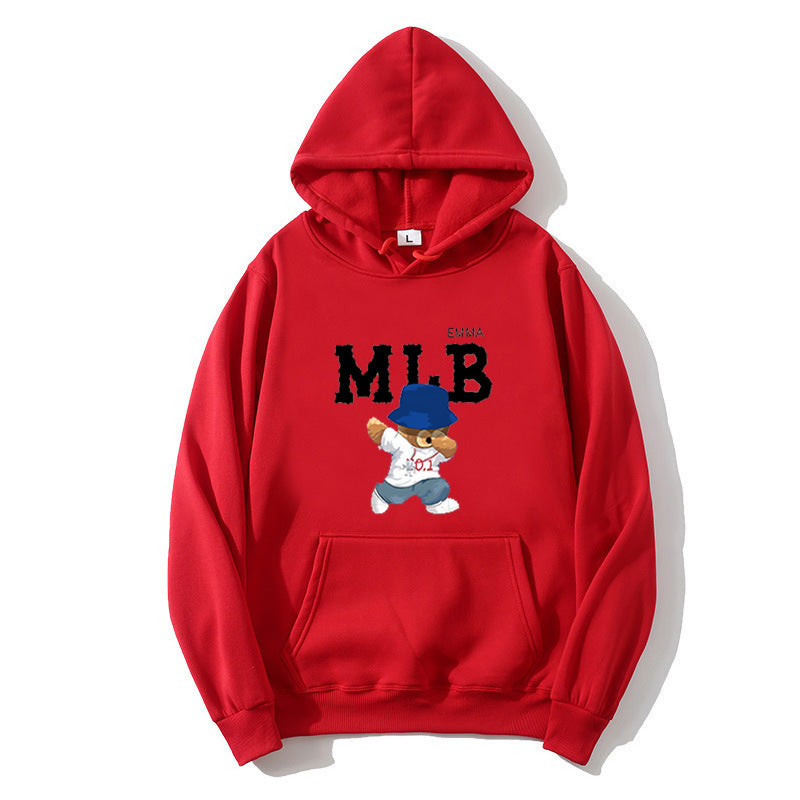 Women's hoodie with creative animal and script design Lisslune