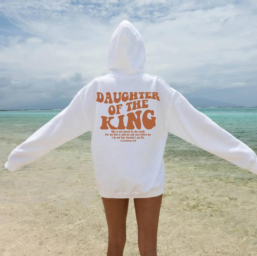 Women's hoodie with motivational lettering Lisslune
