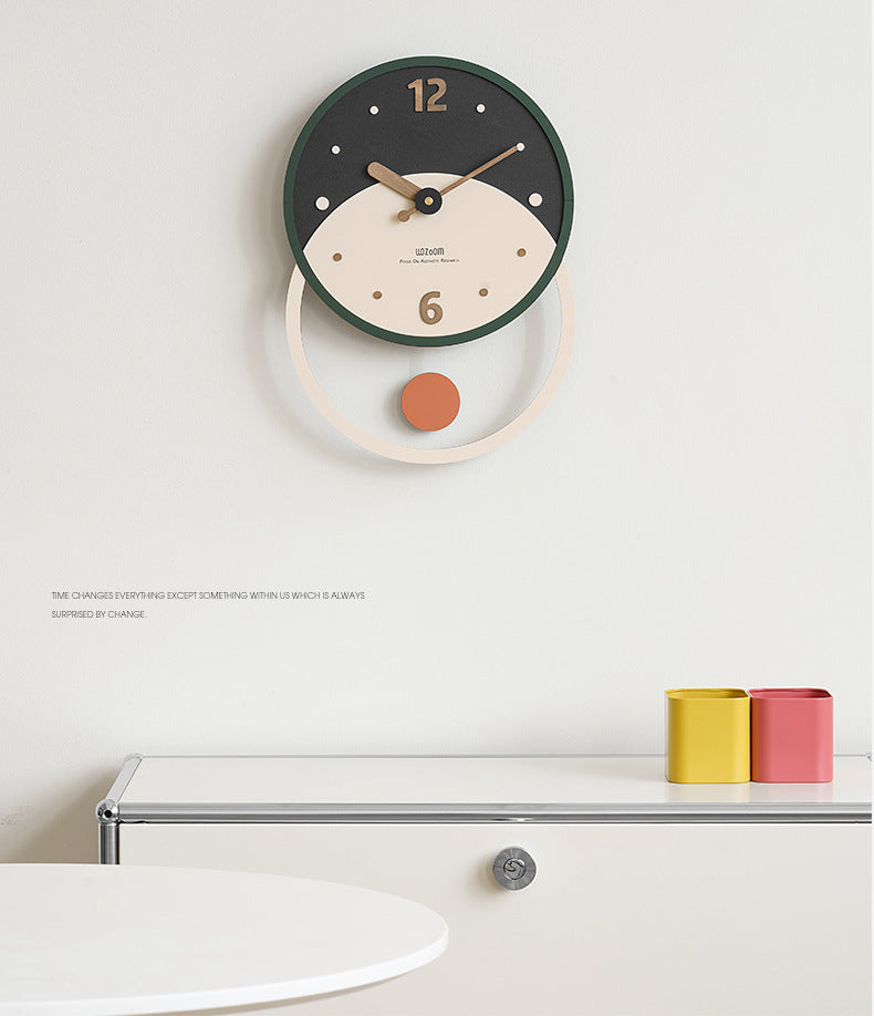 Lisslune | Nordic Minimalist Wall Decoration Clock for the Living Room