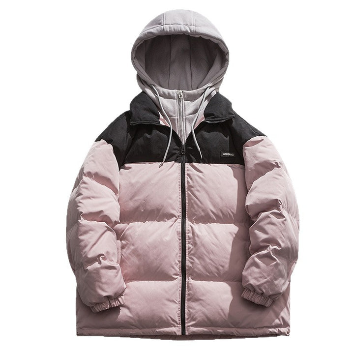 Men's winter jacket with detachable hood and heat-insulating lining Lisslune