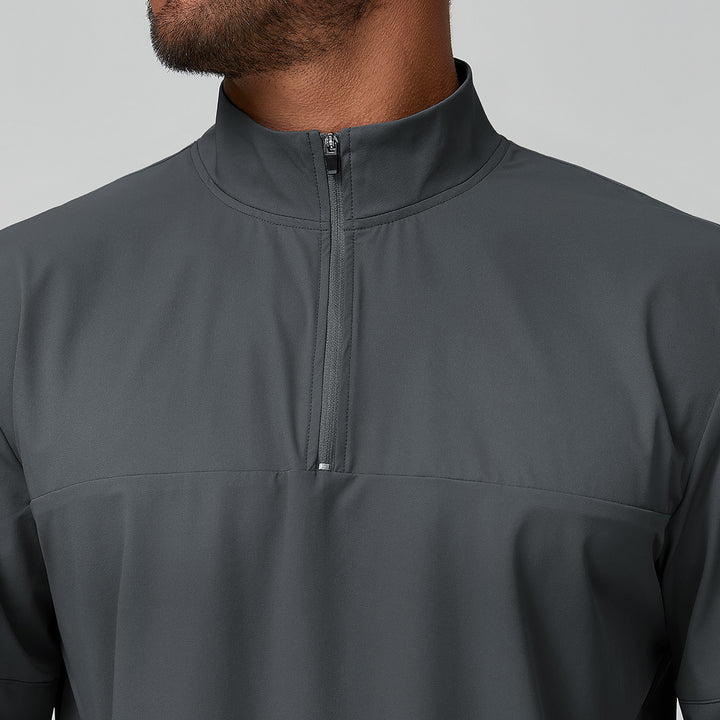 Men's Sporty Jacket with Short Zipper Lisslune