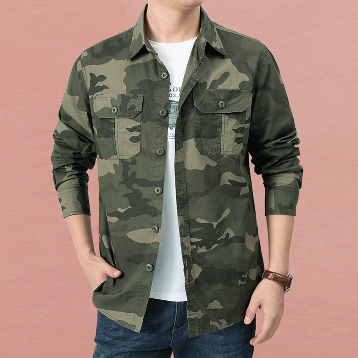 Men's Camouflage Shirt Lisslune