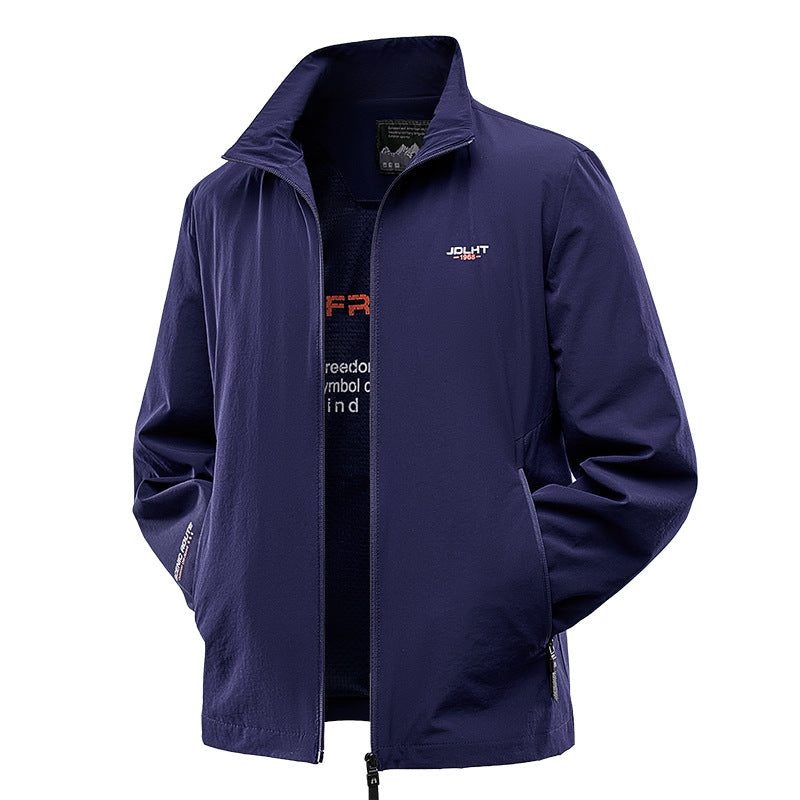 Men's Lightweight Technical Travel Jacket Lisslune