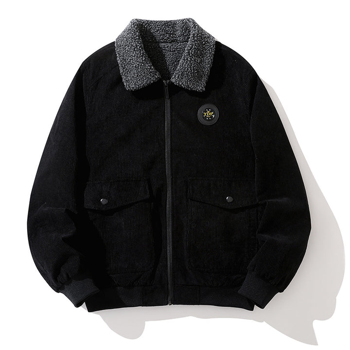 Men's stylish transition jacket with warm fleece lining Lisslune