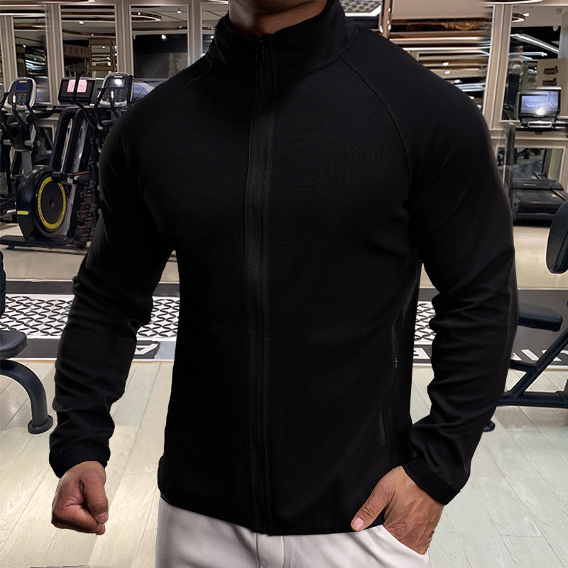 Men's Training Jacket with Breathable Properties Lisslune