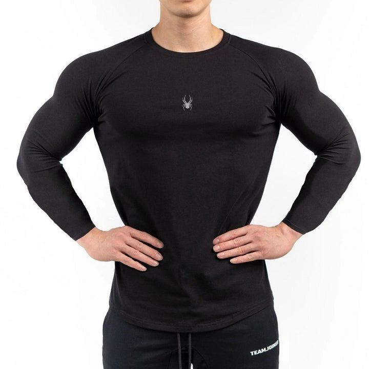 Men's compression t-shirt with innovative breathability and body-hugging fit Lisslune