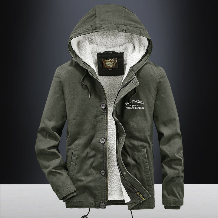 Men's Casual Hooded Jacket Lisslune