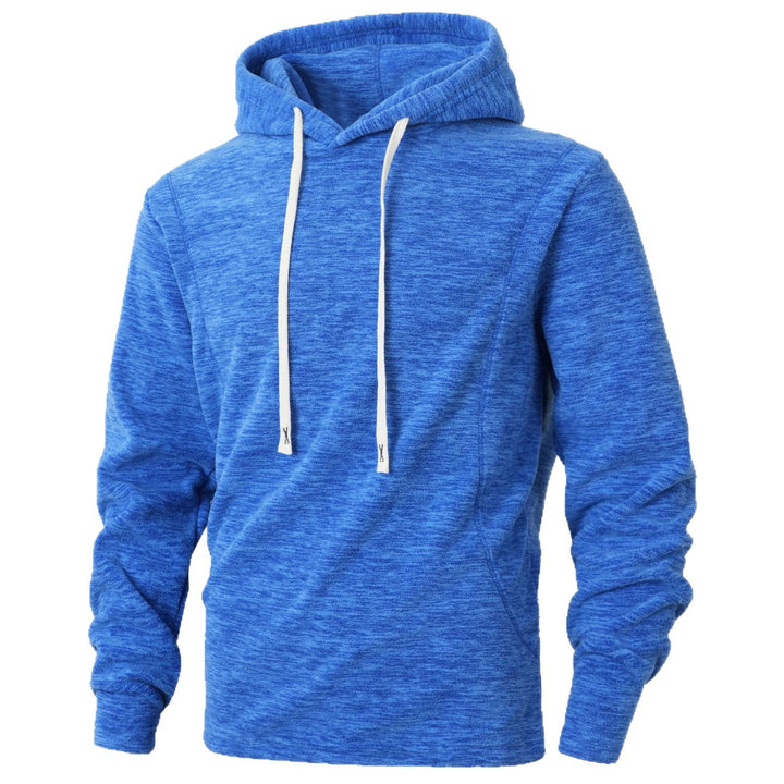 Men's Fleece Hoodie with modern cut and practical pockets Lisslune