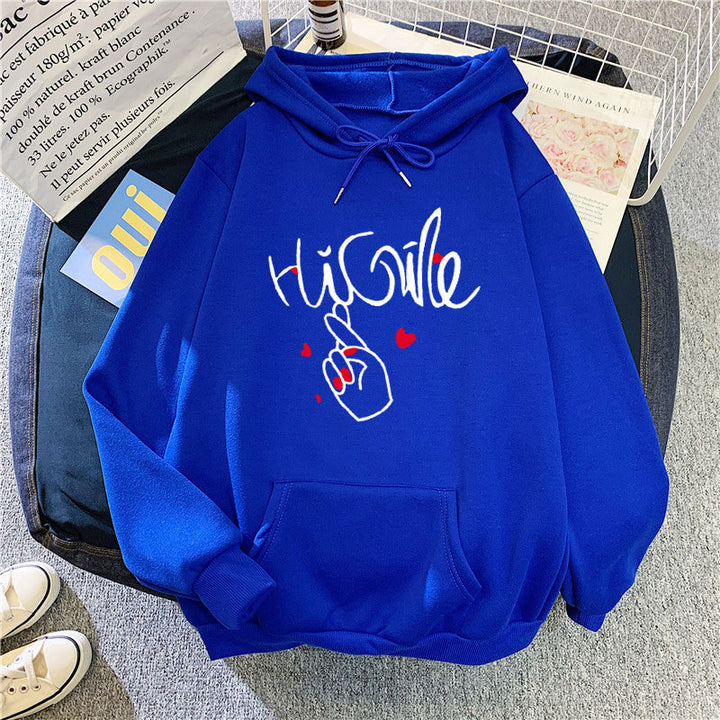 Women hoodie with creative graphic design Lisslune