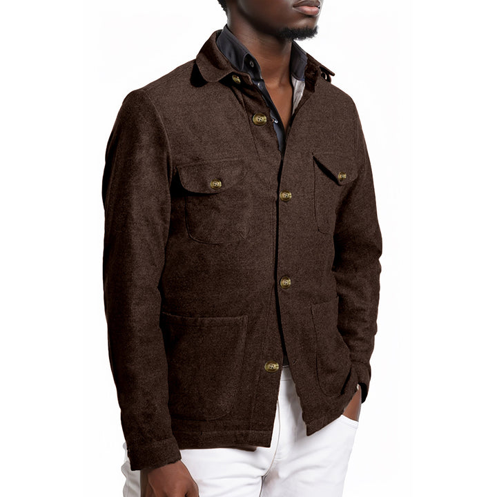 Men's fashionable outdoor jacket with practical pockets Lisslune
