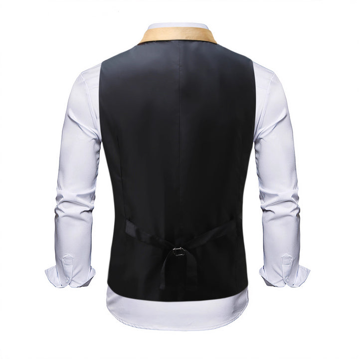 Men's shimmering sequin vest Lisslune