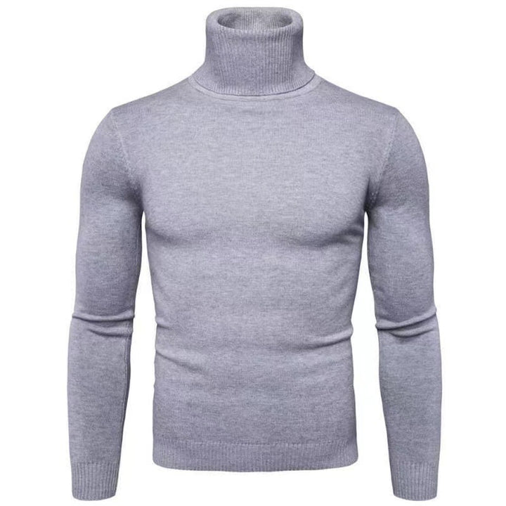 Men's turtleneck sweater made of high-quality cotton Lisslune