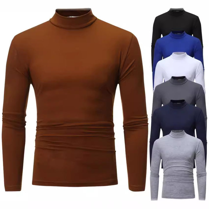 Men's turtleneck sweater made of soft jersey Lisslune