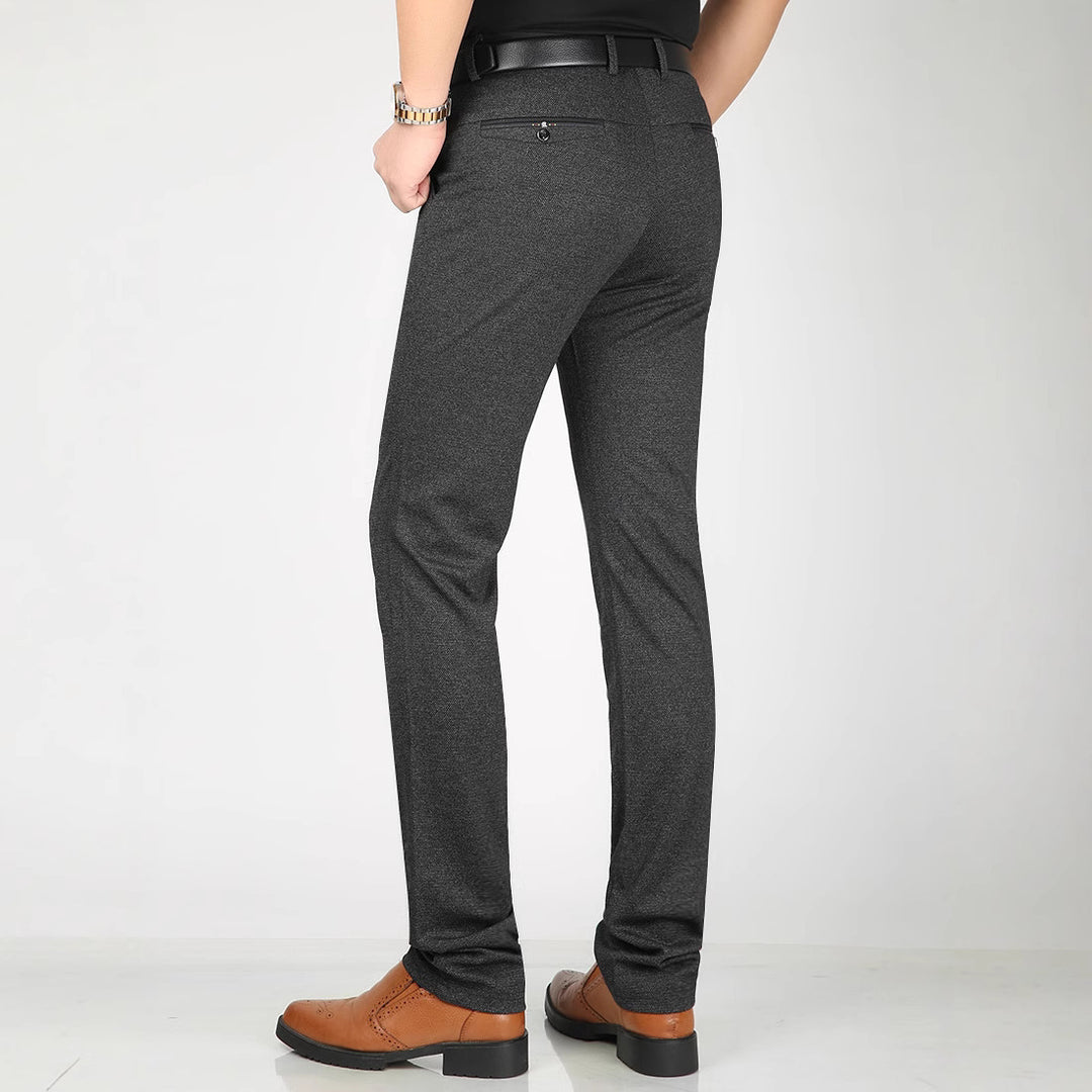 Men's formal suit trousers with elegant structure and modern pockets Lisslune