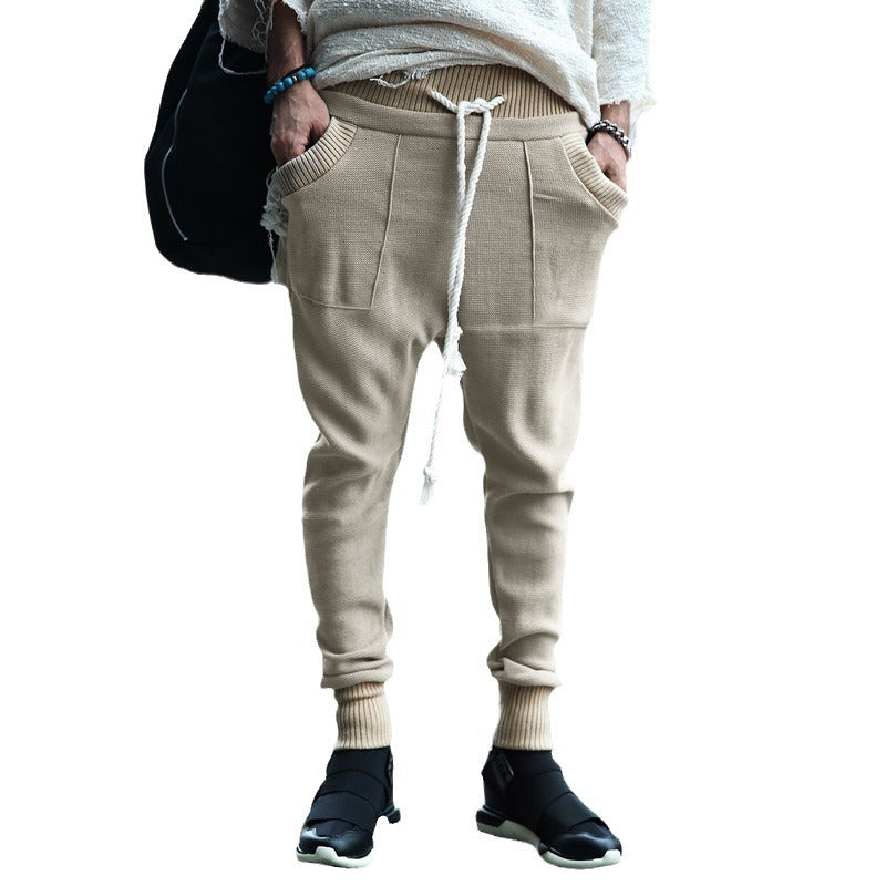 Men's casual joggers with practical pockets and adjustable drawstring Lisslune