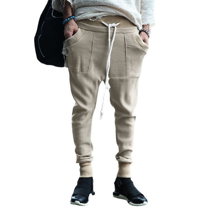 Men's casual joggers with practical pockets and adjustable drawstring Lisslune
