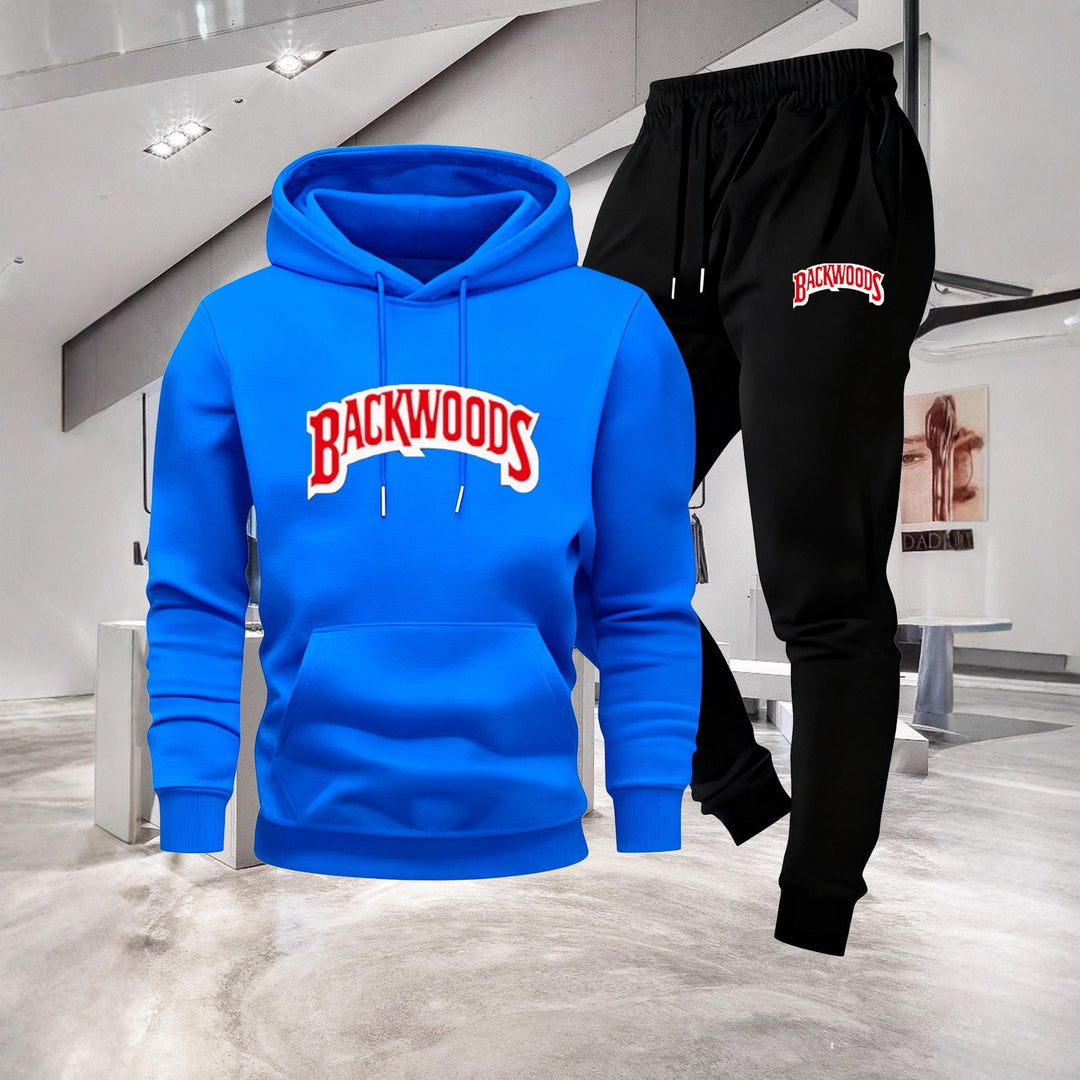 Ladies' hooded tracksuit with stylistic logo application Lisslune