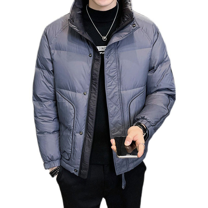 Men's Insulated Quilted Jacket with Modern Fit Lisslune