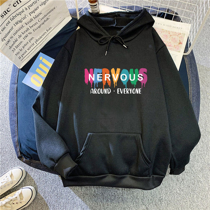 Women's hoodie with creative text Lisslune
