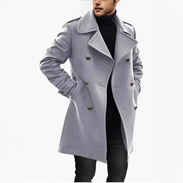 Men's elegant and lighter spring trench coat Lisslune