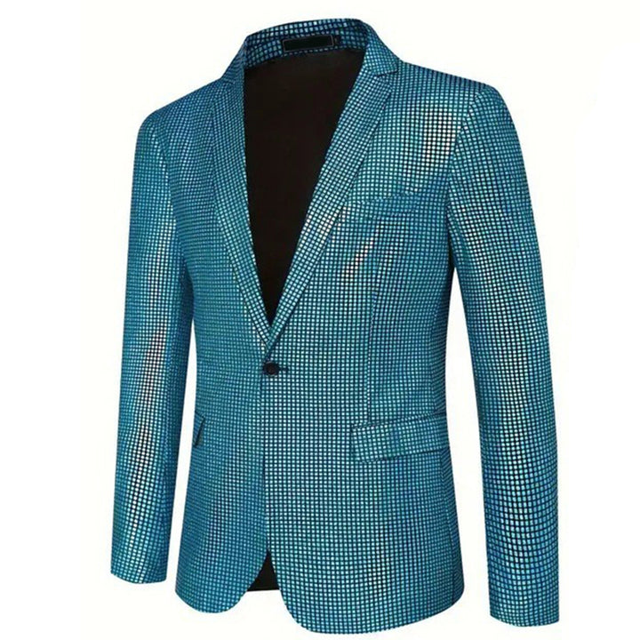 Men's glamorous sequin blazer in elegant design Lisslune