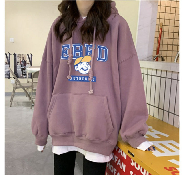 Women's hoodie with unique logo print Lisslune