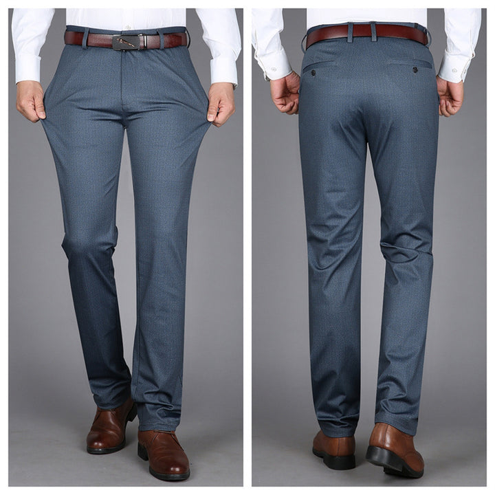 Men's High-Quality Suit Pants with Modern Fabric Pattern Lisslune