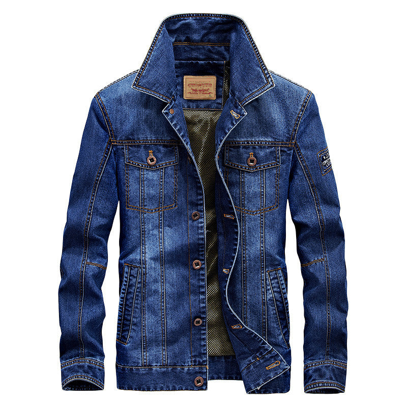 Men's Denim Jacket Lisslune