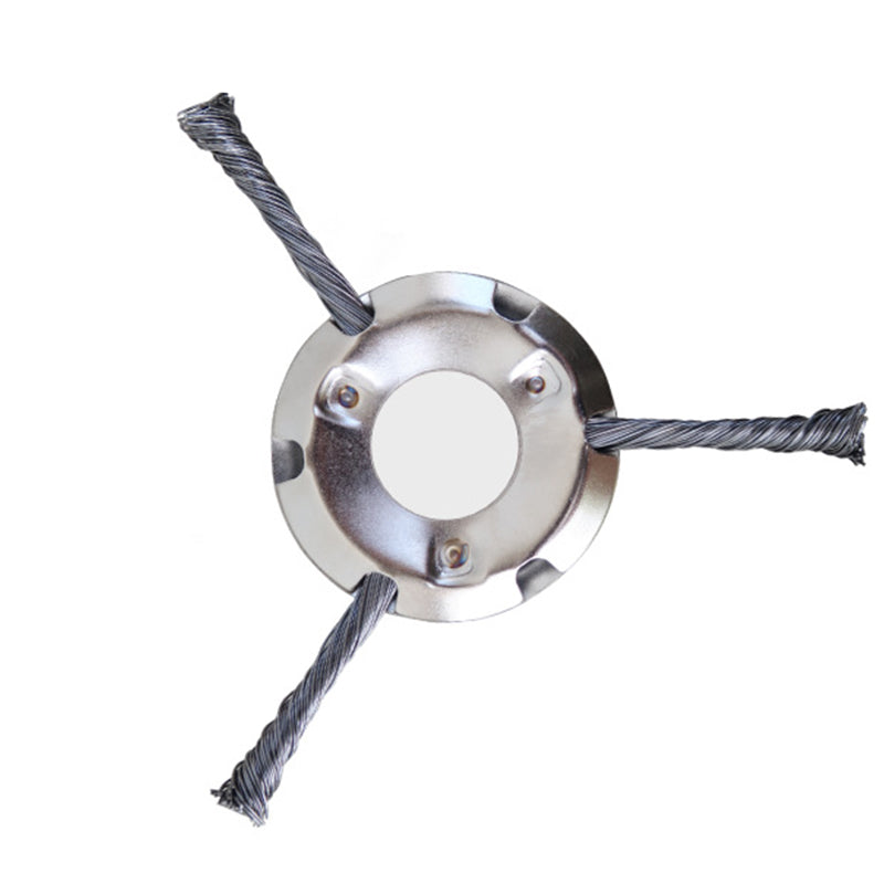 Lisslune | Steel cable lawn trimmer head, 3/6 head lawn trimmer cutting head